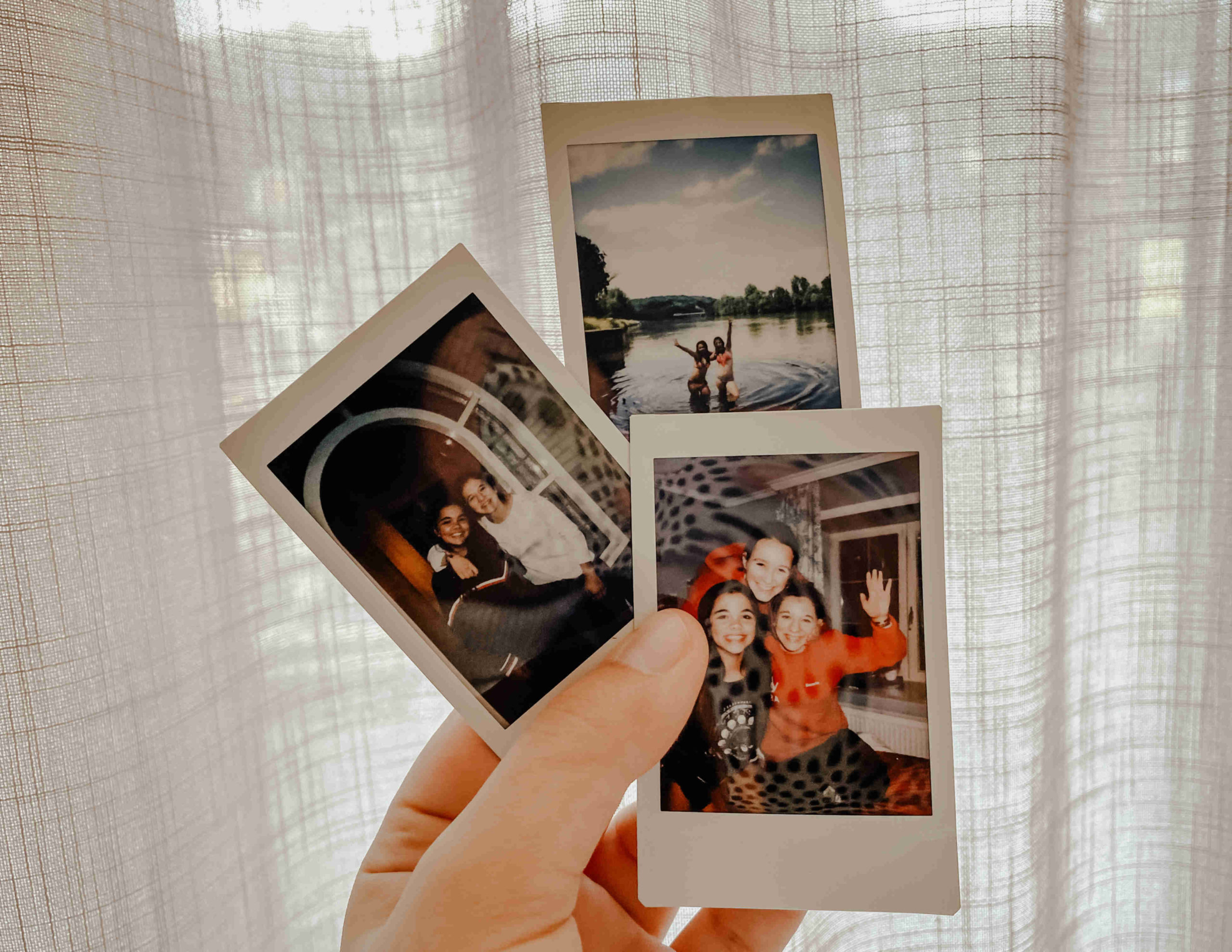 polaroid pictures from friends